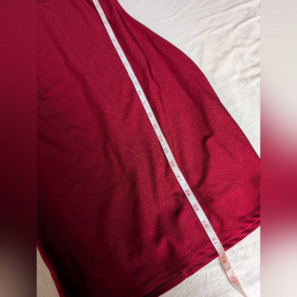 Red Spaghetti-Strap Mini Dress - Picture 3 of 7